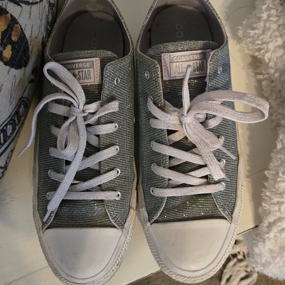 Converse Shoes - Chucks/Converse - Iridescent- Size 10 - Pre-owned